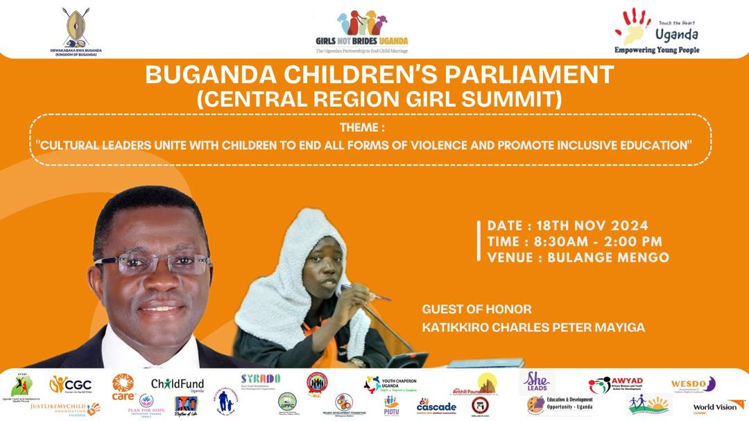 cgc_uganda's tweet image. Children deserve a safe, bright future. On Nov 18, we’ll be at the Buganda Children’s Parliament in Bulange Mengo, working with young leaders and cultural partners to #EndChildMarriage in Uganda. Together, we’re stronger.
 @GNB_Uganda  @touch_uganda  @BugandaOfficial