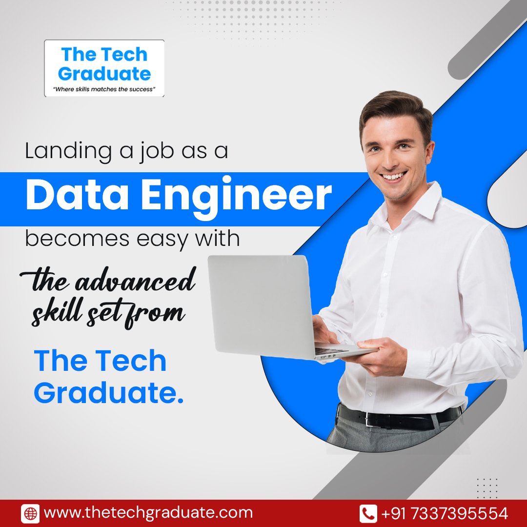 theTechGraduate's tweet photo. https://t.co/znn1XEhxiw
Gain the in-demand skills needed for success in data engineer roles

📞 Phone: +91 7337395554

📧 Email: enquires@thetechgraduate.com

#AzureDataEngineerCourse #TheTechGraduate #CorporateTraining #Databricks #CloudTechnology #SkillsDevelopment https://t.co/THirMwlPSy