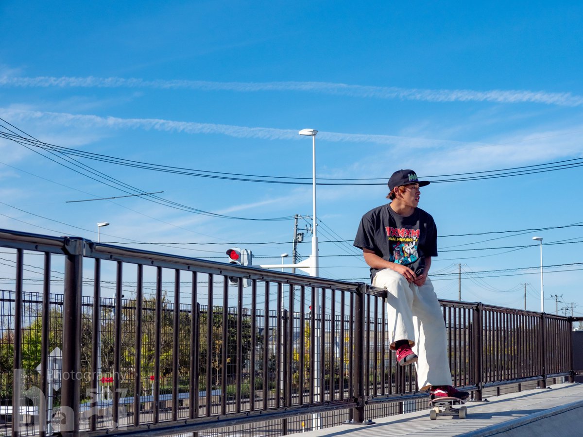 haru507piyo's tweet image. れいにゃーが画像ほしいということで、
新潟っぽい背景の写真と、
超絶うまいイケメン

#清司麗菜 
#NGT48 
#AIRMANスケートパーク