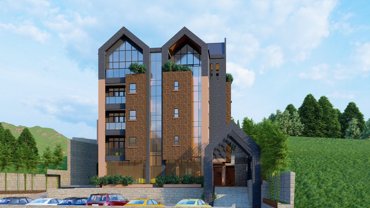 ArmandSeudjo's tweet photo. |Ravis de partager avec vous ce nouveau projet qui sera bientôt implanté dans la ville de @Bamenda
. Projet de construction d'une résidence d'hôtes
. Phase : Permis
. Surface: 1800 m²|
#kdstudies
#krysalidesigners
#Keep_working https://t.co/6COwyaXONa