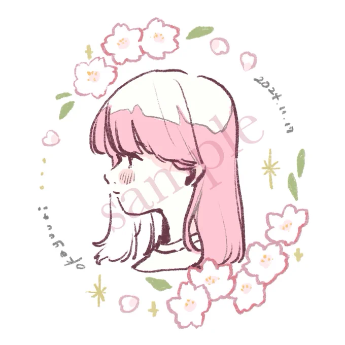 デザフェスSUZURIさんブースでにがおえオーダーを受注させていただきます。なんと!完成したイラストを使ってSUZURIで自由にアイテムを作れます選べるお花フレームデザイン¥3000土曜7名、日曜8名の数量限定。SUZURIの新機能「タクラミ」を使い、後日データお渡し。 