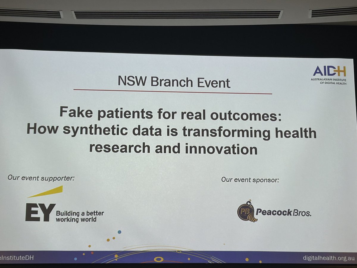 About to start - go team ⁦<a href="/digihealthcrc/">Digital Health CRC</a>⁩