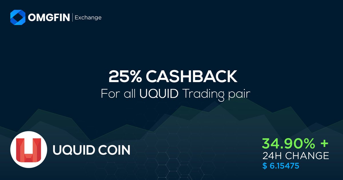 For this day, the Biggest riser coin is ORIGIN, its rise up 34.90%.  Get 25% cashback on trading fees at OMGFIN for all UQUID trading pairs.

<a href="/coingecko/">CoinGecko</a> <a href="/CoinMarketCap/">CoinMarketCap</a> #uquid #origin #stablecoinc