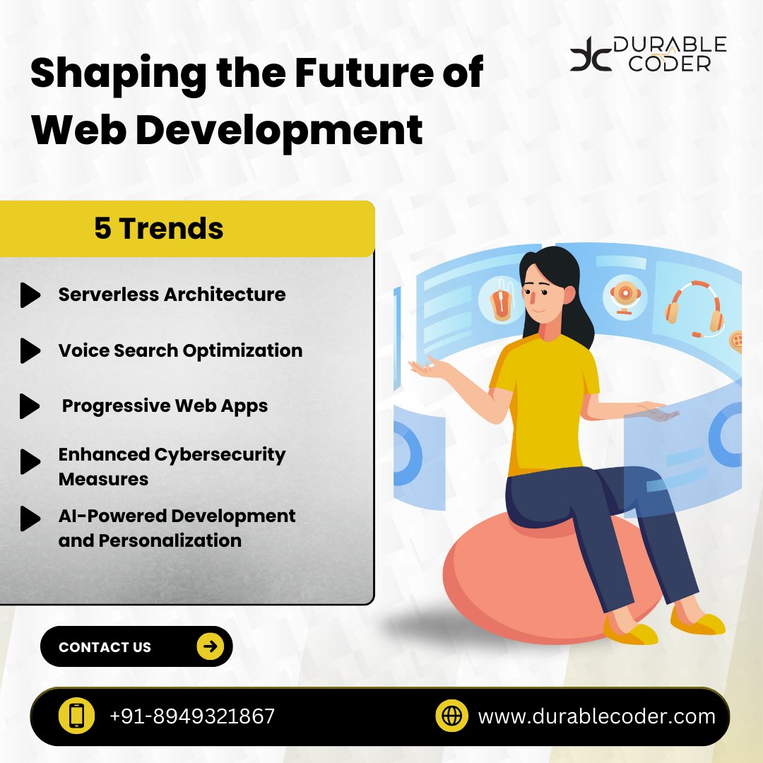 durablecoder's tweet image. At Durablecoder, we’re creating smarter, seamless web solutions that drive growth and set new standards for digital experiences. 
#WebDevelopment #Innovation #Durablecoder #DigitalTransformation