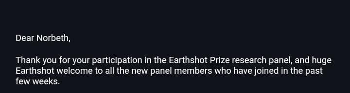 NorbethSixbert's tweet image. Honored to be part of the Earthshot Prize research panel! Although I couldn’t be there in person in South Africa, I was thrilled to participate remotely and witness Prince William’s inspiring speech on creating a sustainable future for our planet. 💚
@EarthshotPrize