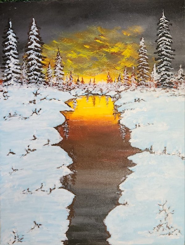 Pupul (@pupulmimi) on Twitter photo Art today. Snow Sunset by Indian artist Archana Yadav <a href="/bm0406/">Brian Mulholland</a> <a href="/adityampaul/">Aditya Paul</a> <a href="/Derick_Cape/">Derick</a> Art today. Snow Sunset by Indian artist Archana Yadav <a href="/bm0406/">Brian Mulholland</a> <a href="/adityampaul/">Aditya Paul</a> <a href="/Derick_Cape/">Derick</a>