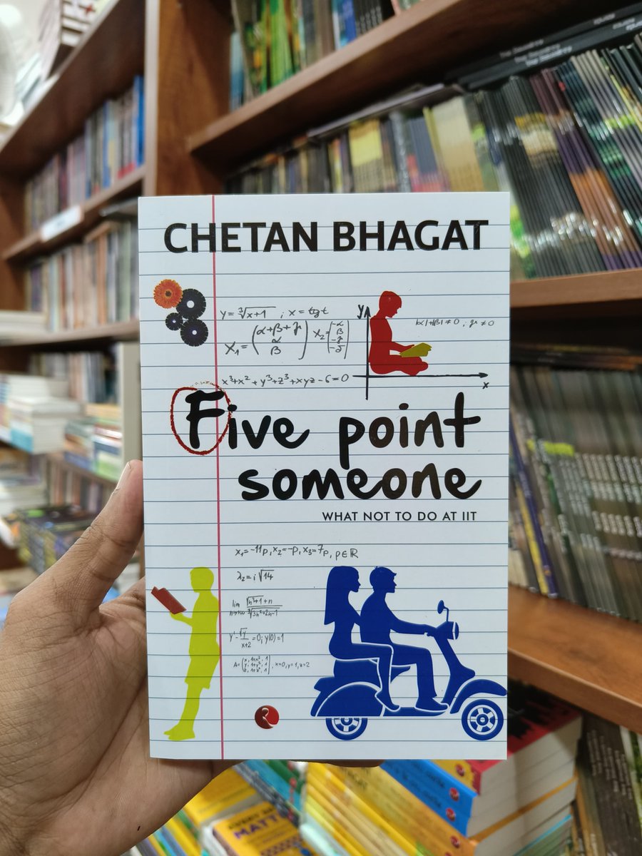 HarivuBooks's tweet photo. College life, friendship, and the pressure to succeed—“Five Point Someone” by Chetan Bhagat is a raw, funny, and unforgettable journey. Ready to dive into the chaos? 📚✨ Grab your copy now!
https://t.co/3Nx0HXbj0N

#FivePointSomeone #ChetanBhagat #BookLovers #CollegeLife https://t.co/Zk1KUSaqfy