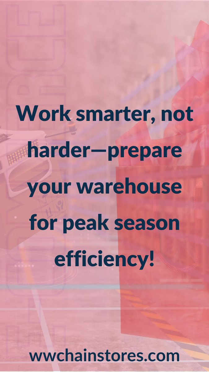 Peak season ready? 📦 Work smarter:

👉 Cross-train staff for flexibility 👉 Use data to forecast demand 👉 Streamline order picking 👉 Automate high-volume tasks

Share your top tip for peak efficiency!

#WMS