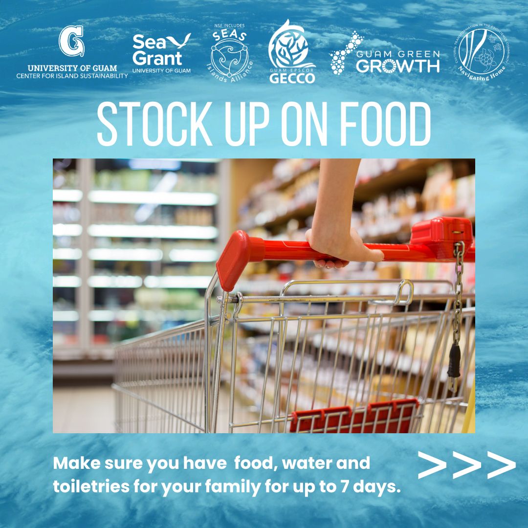 As you and your family prepare for the arrival of Tropical Storm Man-yi, please keep these storm prep tips in mind! Stay safe Guam!

#tropicalstormwatch #safetyfirst #preparation