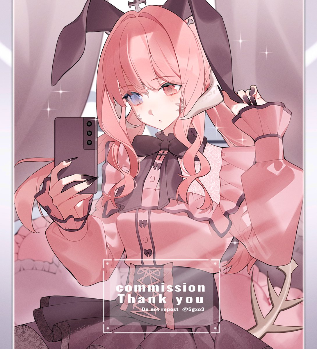 5gxo3's tweet image. 🎀🤍
#skeb #commission