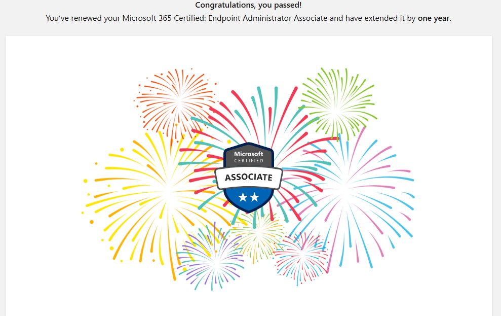 Renewed for another year 🎉