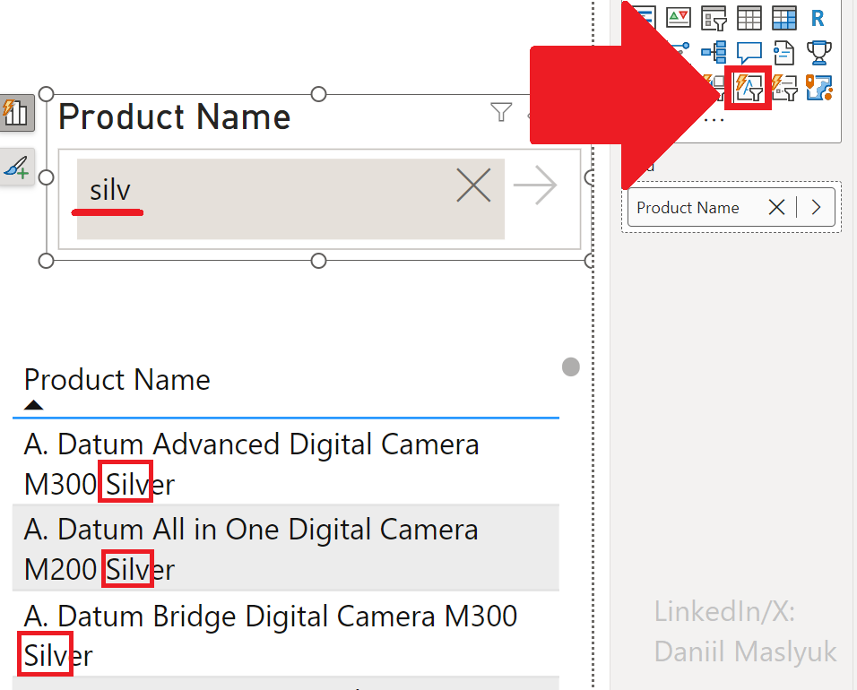 DMaslyuk's tweet image. Text slicer (preview) in November 2024 #PowerBI Desktop!!!