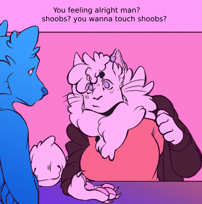 at_shasha's tweet photo. hey you alright? want to touch some shasha boobs? (made by my pal lakek) https://t.co/CbjGg5j0pu