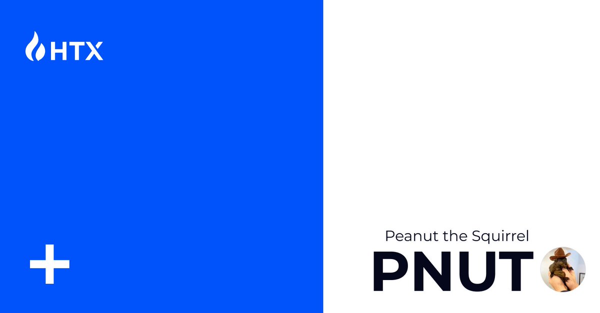 📣New Listing Alert! 🥜

$PNUT <a href="/pnutsolana/">PNUT - Peanut The Squirrel</a> on HTX!

☑️Deposits Opened
📈Trading Starts Soon!

Details: htx.com.cm/en-us/support/…