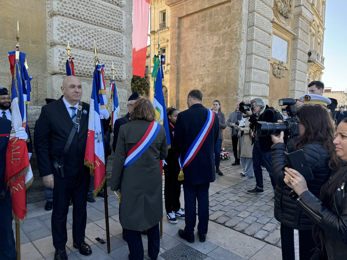 LegionHonneur34's tweet photo. @Semlh6400 Commémoration de l’armistice du 11 novembre 1918 à @montpellier_ avec la présence de la @LegionHonneur34 @LHdecores https://t.co/BXlUvkVRQA