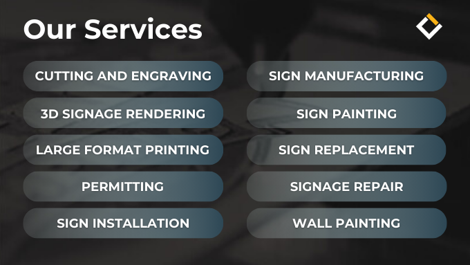 frontsigns's tweet photo. Give Your Brand a Bold Look!
Front Signs crafts unique signage to enhance your business visibility. From custom storefront signs to illuminated displays, our solutions are tailored to amplify your brand’s presence. https://t.co/X5AX3Po1j7
#Signage #BusinessVisibility #CustomSigns https://t.co/yT4nEUAc0A