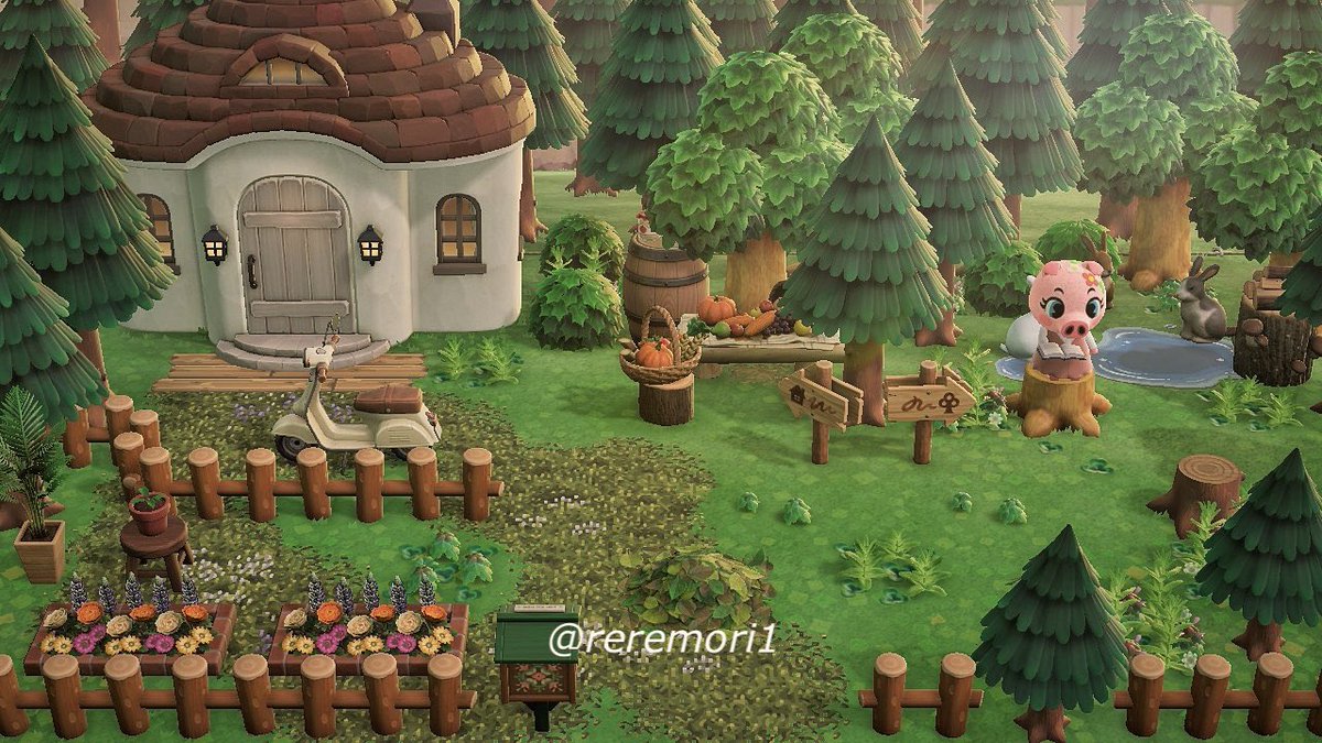 ⛰️🌿🍃
#animalcrossing #acnh