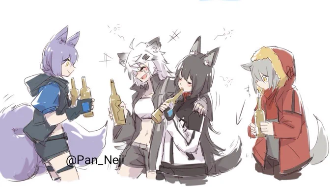 Xくん終わりそうだからもう1度うちの🐺見て 