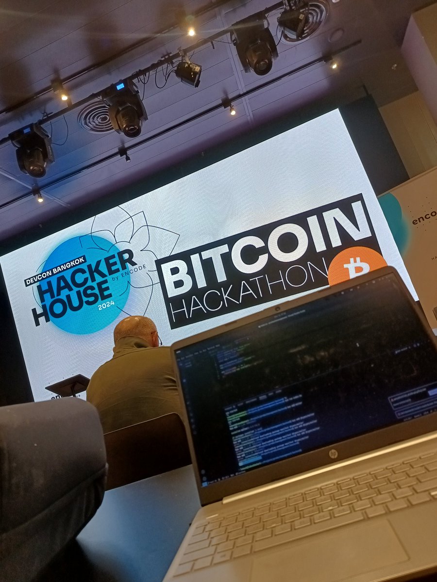 lokeshkatari_'s tweet image. Busy building on @rootstock_io on #Devcon7 Hacker House by @encodeclub  🔥 for #bitcoin hackathon