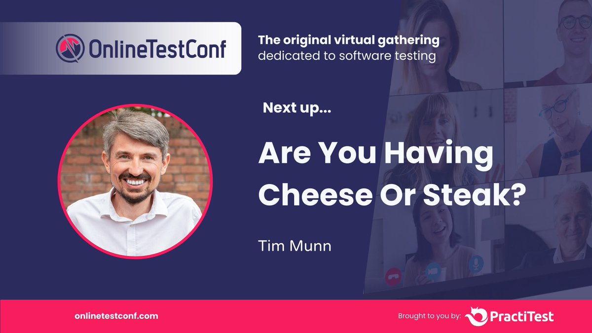 Almost back from our break ☕
Join this next delicious #OTC session "Are You Having Cheese or Steak?" with Tim Munn who'll be providing food for thought on building an #automation solution that will support our teams for years to come. Join now: hubs.la/Q02X42BJ0