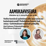 Photo by Taloustutkimus (@Taloustutkimus)