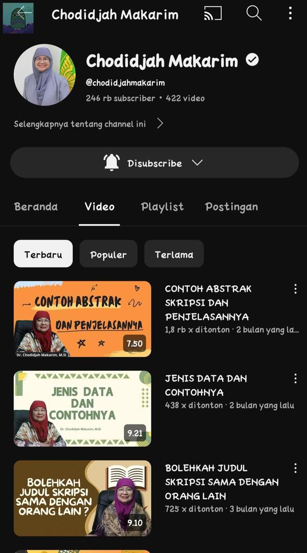 tanyakanrl's tweet image. Tanyarl ada yg tau Bu Chodidjah Makarim ? Konten2 belau mengenai skripsi banyak membantu mahasiswa buat ngerjain skripsi dan mau yg mau sidang. Sender mau ngabari kalau beliau sudah wafat🥺. Kalau gk keberatan, sender minta al fatihah buat beliau ya