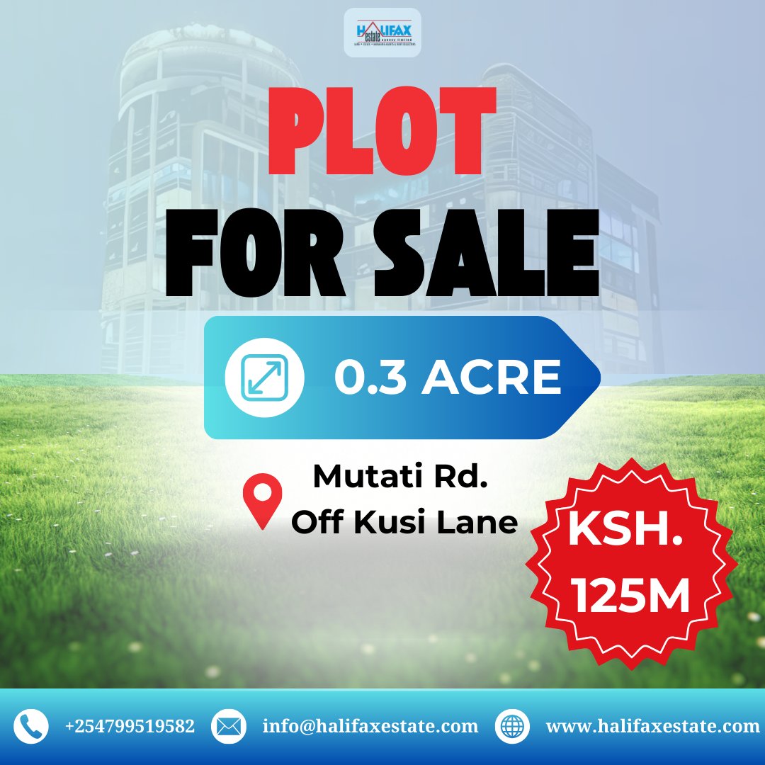 dev_octocore's tweet image. Are you looking for prime land in a prime spot?

This 0.3-acre plot on Mutati Rd. could be the investment of your dreams!

Priced at Ksh. 125M.

Follow for more luxury listings!

#PropertyKenya #RealEstateOpportunities #LandForSale #KenyaProperty #KenyaRealEstate…
