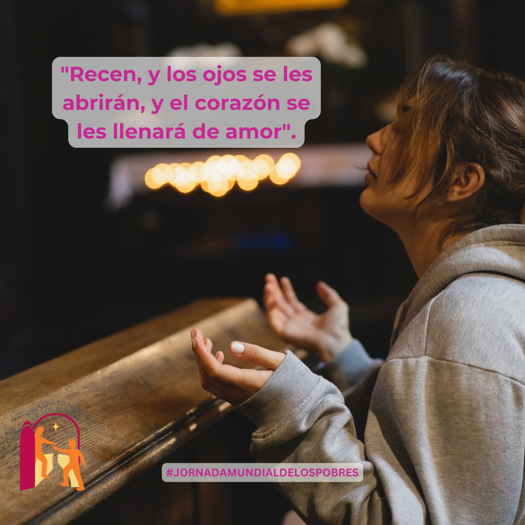 prensaCEE's tweet image. #Día6 "Recen, y los ojos se les abrirán, y el corazón se les llenará de amor"

#JornadaMundialDeLosPobres @_CARITAS