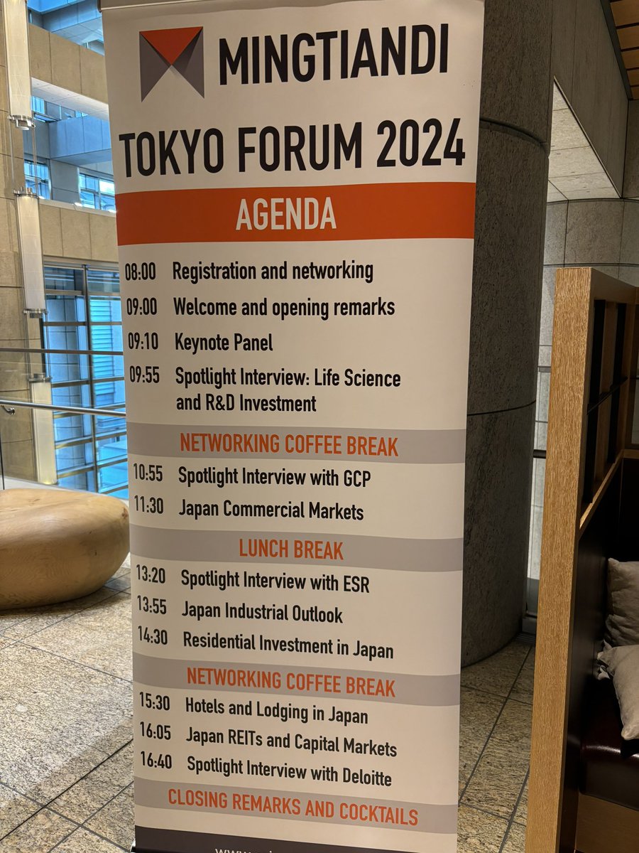 sgkg76's tweet photo. 本日は
マンダリンオリエンタル東京さんにて
行われるMINGTIANDITOKYOFORUM2024へ
グローバルの話だけど日本のこれから不動産の未来へ世界は熱い視線を送っているとの事同時通訳もあって英語も和訳され理解できる!
#MINGTIANDI https://t.co/kkYNQ3qzJv