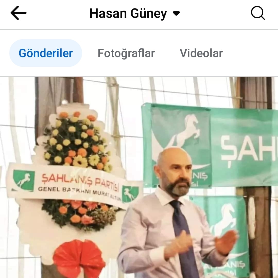 Tüm dostlarımızın hayırlı günler hayırlı işler hayırlı sabahlar dilerim ŞAHLANIŞ PARTISI GENEL BAŞKANI MURAT ALTUN