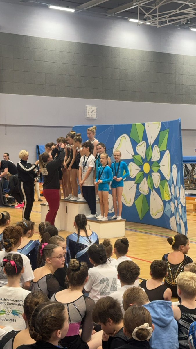 KLaing60's tweet photo. Isla competed in her first ever Yorkshire competition, a slight wobble in her first individual routine she dropped points but picked herself up &amp; smashed her second routine gathering points for her team walking away with a 3rd place team medal 🥉👏🏼 @Nicklaing07 @MrsHawksleyKWP https://t.co/wk05BIx6hn