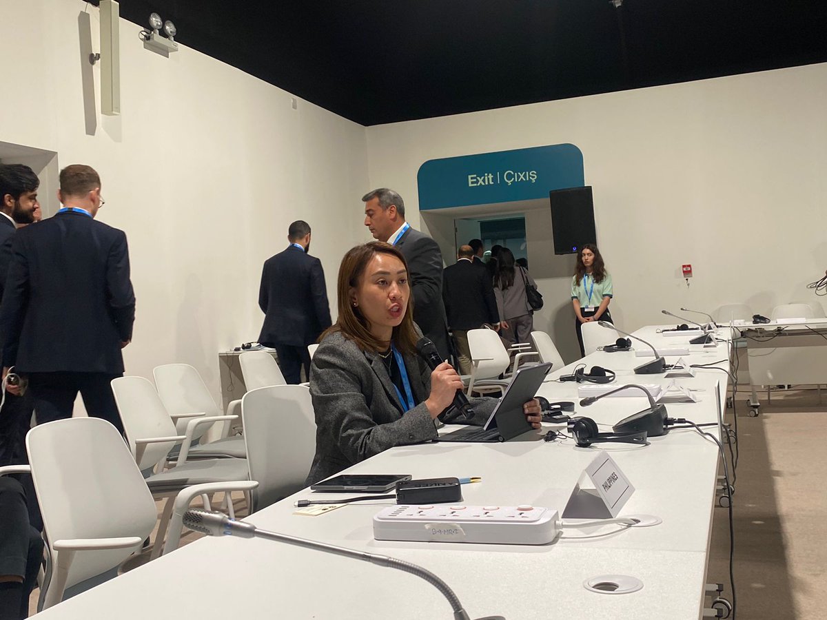 V20 Finance Ministers (@v20group) on Twitter photo <a href="/TheCVF/">Climate Vulnerable Forum</a> Hon. Maria Luwalhati Dorotan Tiuseco, Undersecretary
Department of Finance, Republic of the Philippines, emphasized that #ClimateFinance must be above and over official development assistance. #COP29 #COP29PK <a href="/TheCVF/">Climate Vulnerable Forum</a> Hon. Maria Luwalhati Dorotan Tiuseco, Undersecretary
Department of Finance, Republic of the Philippines, emphasized that #ClimateFinance must be above and over official development assistance. #COP29 #COP29PK