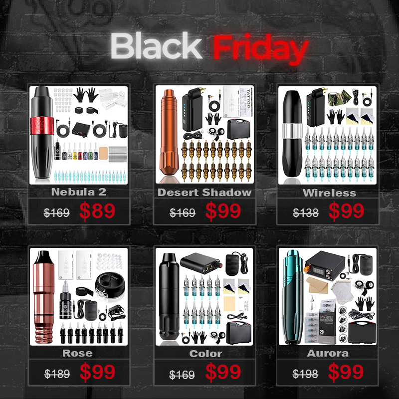 favvosee's tweet photo. Favvosee Black Friday Sale!! Dont missed out! #tattoomachine #BlackFriday #favvosee #tattookit https://t.co/nhoM16QhwN