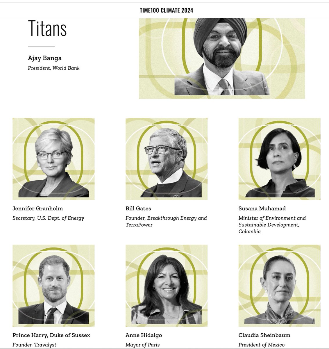 susanamuhamad's tweet photo. Estoy muy agradecida por estar entre los 100 líderes climáticos más influyentes en el mundo empresarial de la revista @TIME. Este reconocimiento es para las comunidades con las que trabajamos cada día por un planeta mejor.

Aquí pueden leer el perfil: https://t.co/Z1KVZCOUKi https://t.co/5YAWP9gpEX