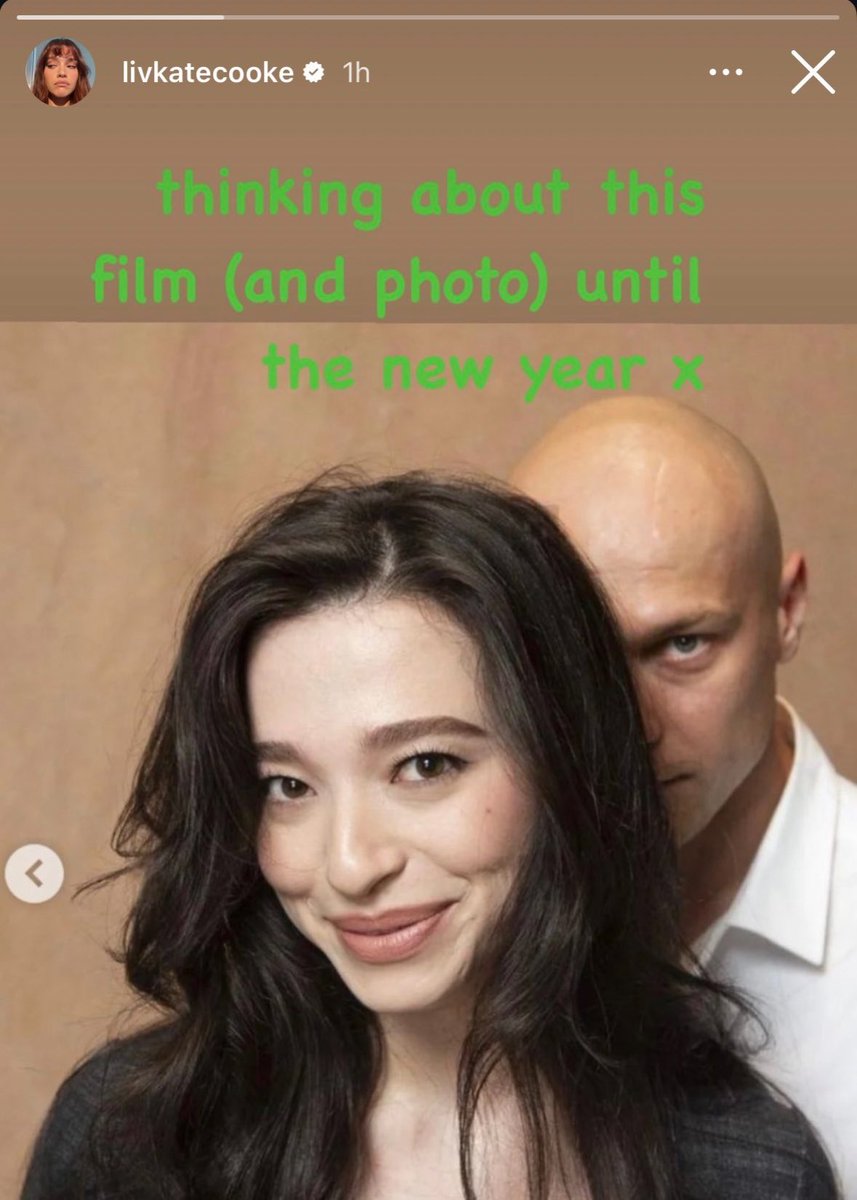 mikeymupdates's tweet photo. Olivia Cooke praises “ANORA” via Instagram Stories: “thinking about this film (and photo) until the new year x.” https://t.co/YDkD3hWjb9