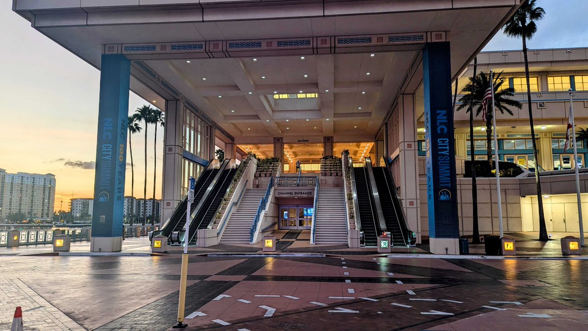 Tampa Bay, we are ready for you! 😁☀️ #NLC100 #CitySummit24