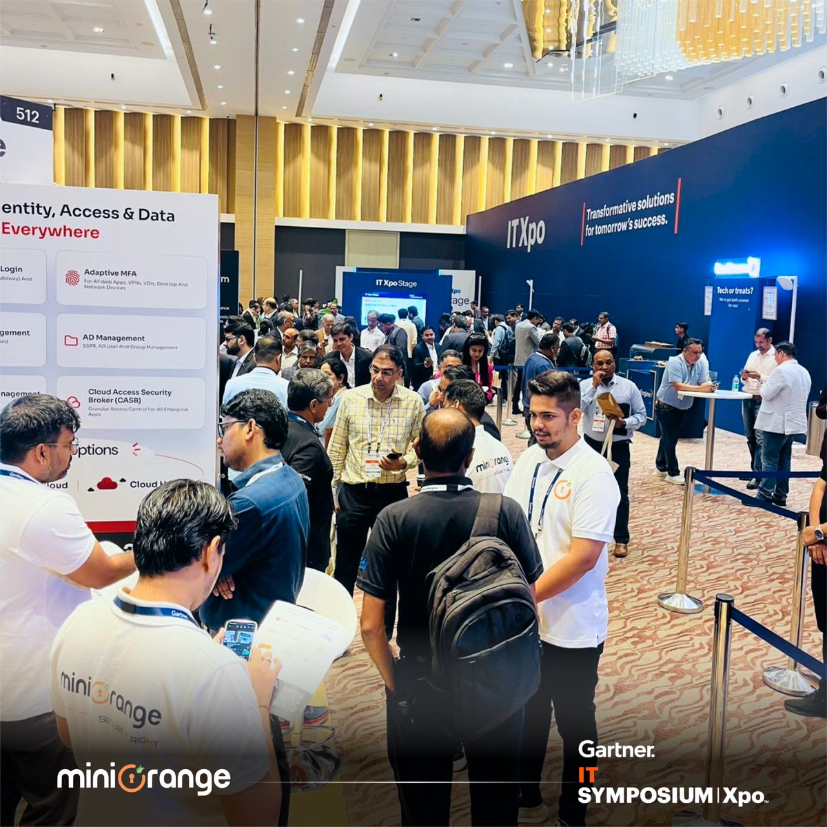 miniOrange_Inc's tweet photo. 𝗺𝗶𝗻𝗶𝗢𝗿𝗮𝗻𝗴𝗲 𝗮𝘁 𝗚𝗮𝗿𝘁𝗻𝗲𝗿 𝗜𝗧 𝗦𝘆𝗺𝗽𝗼𝘀𝗶𝘂𝗺/𝗫𝗽𝗼𝗧𝗠 𝟮𝟬𝟮𝟰 – 𝗗𝗮𝘆 𝟮 𝗛𝗶𝗴𝗵𝗹𝗶𝗴𝗵𝘁𝘀
#miniOrange #GartnerSymposium #ITInnovation #DigitalSecurity #IdentityManagement #GartnerEvents #Kochi2024 #GartnerSYM #secureITright https://t.co/rBFR9LQ1iy