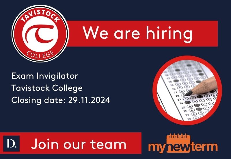 Dartmoor Multi Academy Trust (@dartmoormat) on Twitter photo Tavistock College have a vacancy for an Exam Invigilator. The closing date for this post is 29th November. To get your application in, find out more about the role or to explore our other opportunities across the Trust please visit mynewterm.com/trust/Dartmoor… <a href="/CollegeTavi/">Tavistock College</a> Tavistock College have a vacancy for an Exam Invigilator. The closing date for this post is 29th November. To get your application in, find out more about the role or to explore our other opportunities across the Trust please visit mynewterm.com/trust/Dartmoor… <a href="/CollegeTavi/">Tavistock College</a>