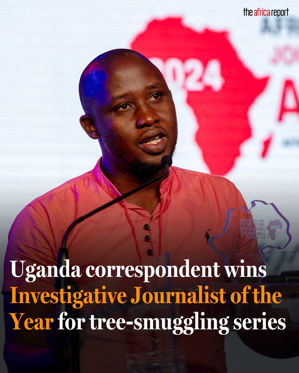 The Africa Report is pleased to announce that Ugandan correspondent <a href="/Johnblanshe_m/">Blanshe Musinguzi</a> has been awarded a top investigative award for his four-part series on smuggling timber through three African countries [shorturl.at/F9znP].

“This continental recognition means a great deal