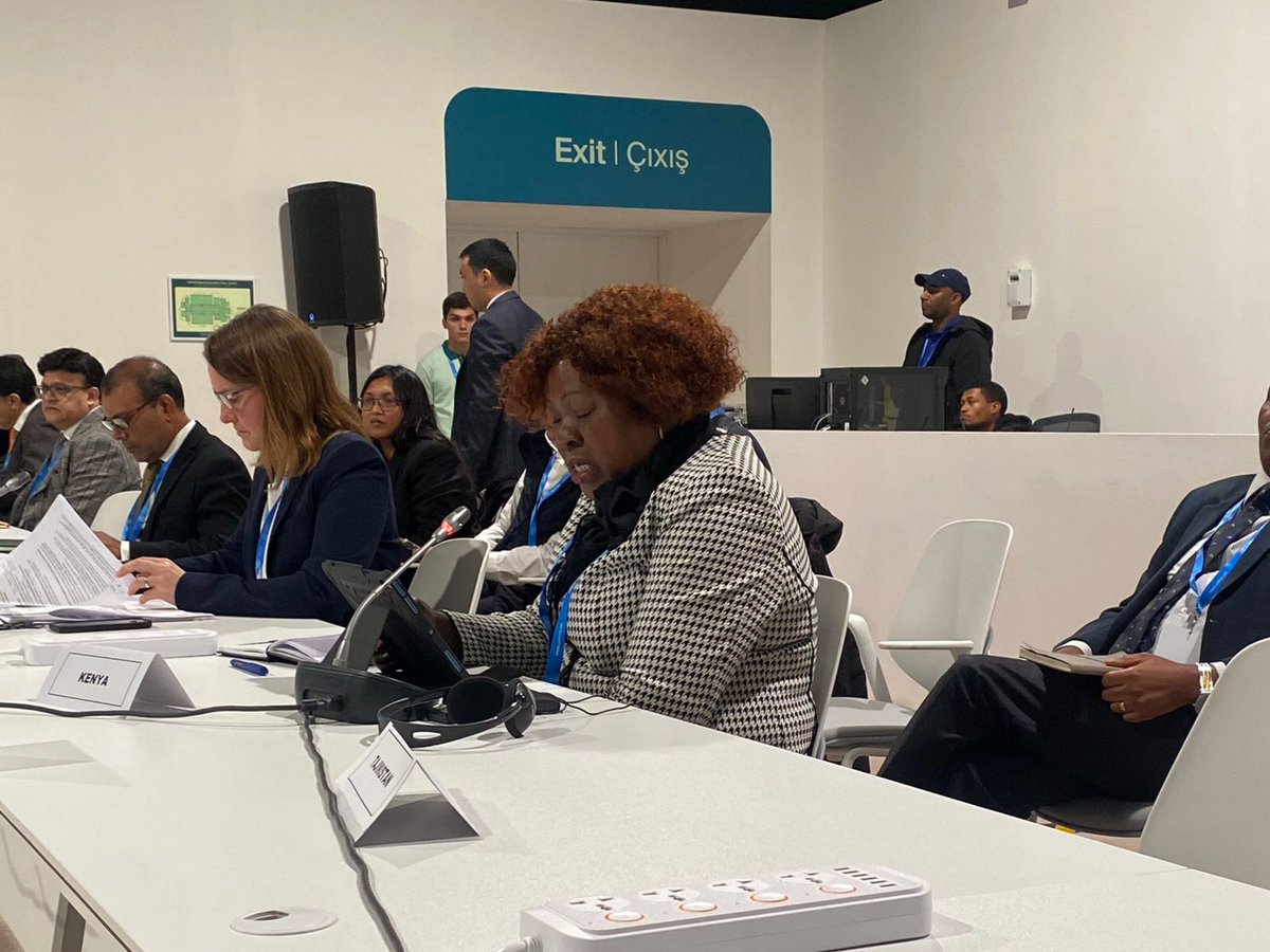 V20 Finance Ministers (@v20group) on Twitter photo <a href="/TheCVF/">Climate Vulnerable Forum</a> Her Excellency Ms. Alice Wahome, Prime Cabinet Secretary, Kenya: Developed countries have the moral obligation to deliver on their promises to provide climate finance and to support developing countries in building resilience. #COP29 #COP29PK <a href="/TheCVF/">Climate Vulnerable Forum</a> Her Excellency Ms. Alice Wahome, Prime Cabinet Secretary, Kenya: Developed countries have the moral obligation to deliver on their promises to provide climate finance and to support developing countries in building resilience. #COP29 #COP29PK