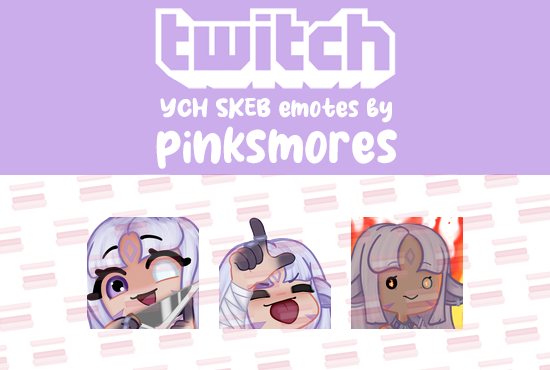 pinksmores_'s tweet photo. congrats to @WolfexuiVT for winning! i hope you enjoy your lovely emotes ✨💜 https://t.co/GgXXchAzRr