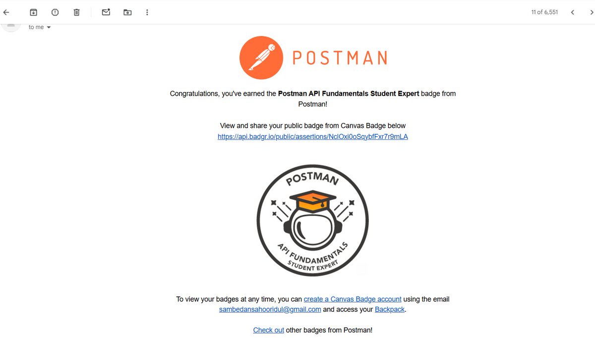 Sambedan_7's tweet image. Just wrapped an awesome Postman stream with @Aanchalmishra__ & @ialimustufa 🚀 Learned so much in an hour! Grateful for this community and @getpostman x @girlscriptsoc for making #GSSoC24 unforgettable! Ready for more challenges 💥 #PostmanStudent #APILearning
