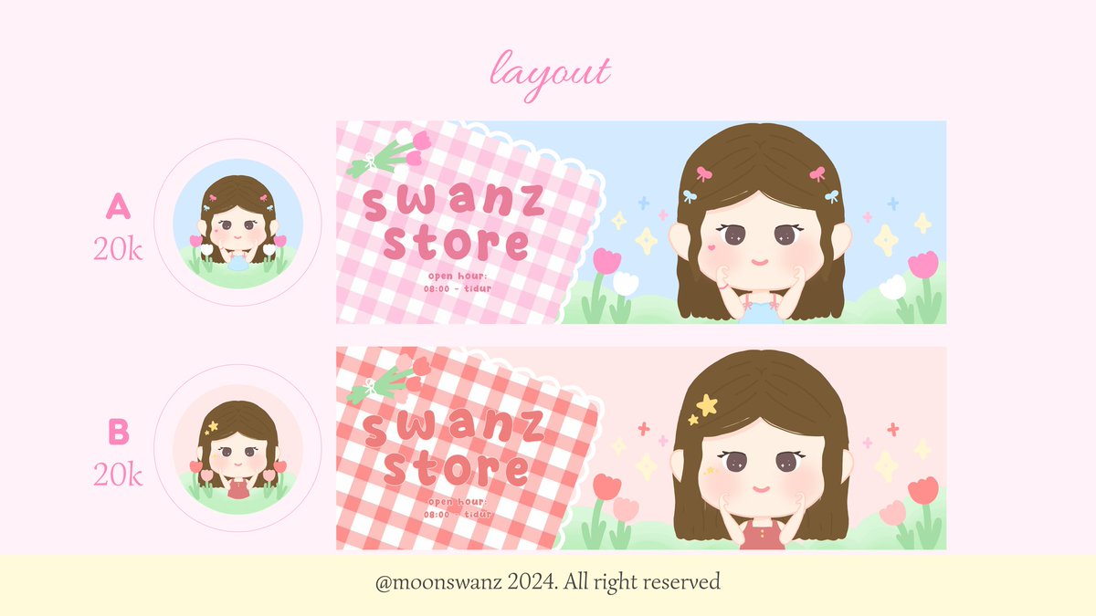 moonswanz's tweet image. HELP RT THANK U🥨

[LAYOUT SALE]
Hii karena kemaren aku tambah usia, aku mau sale layout rs inii, yuu yg mau dm aja atau wa
Price : 18k
Bundle : 23k
#zonauang