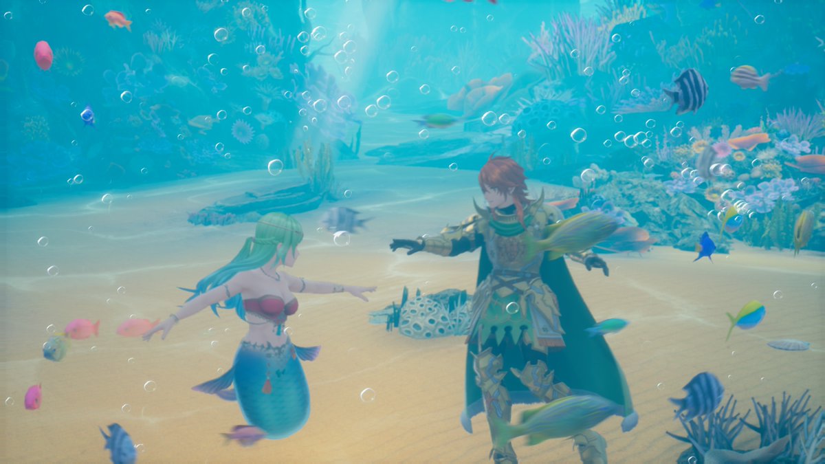 u8supi's tweet photo. 3周目のジェラールはヤウダまで進行し、砂と氷の遺跡を荒らし、人魚と駆け落ちしました。

（忘れられた町まで行きたかったけど、詩人イベのフォーファーとヌオノがなんとかできんかった） https://t.co/kLHn5jtxve