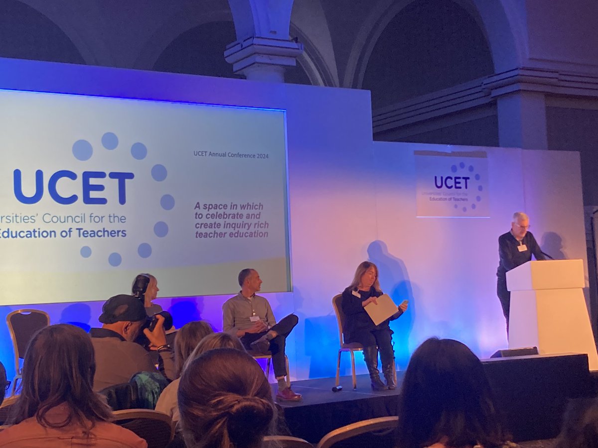 Dr Aimee (@draimeequicks) on Twitter photo ITE superhero <a href="/MurtaghLisa/">Lisa Murtagh</a> introduces a panel discussion on reclaiming research in ITE, with Trevor Mutton, Stef Sullivan and Rupert Knight (we miss you, <a href="/DrClareBrooks/">Clare Brooks</a>!) at UCET conference #ucet2024 ITE superhero <a href="/MurtaghLisa/">Lisa Murtagh</a> introduces a panel discussion on reclaiming research in ITE, with Trevor Mutton, Stef Sullivan and Rupert Knight (we miss you, <a href="/DrClareBrooks/">Clare Brooks</a>!) at UCET conference #ucet2024