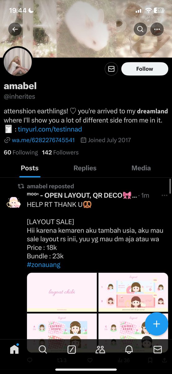 moisturiver's tweet image. @/inherites amabel, +62 822‑7674‑5541/085282464835 penipu, bantu terror atau rnb pls #zonauang #zonaba