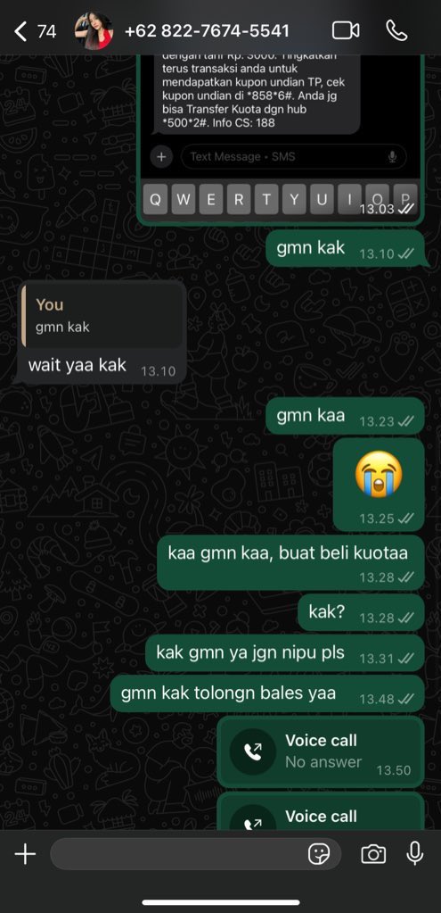 moisturiver's tweet image. @/inherites amabel, +62 822‑7674‑5541/085282464835 penipu, bantu terror atau rnb pls #zonauang #zonaba