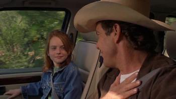 Watched Parent Trap with my kids and they could not get past the plot hole of a child sitting in the front seat