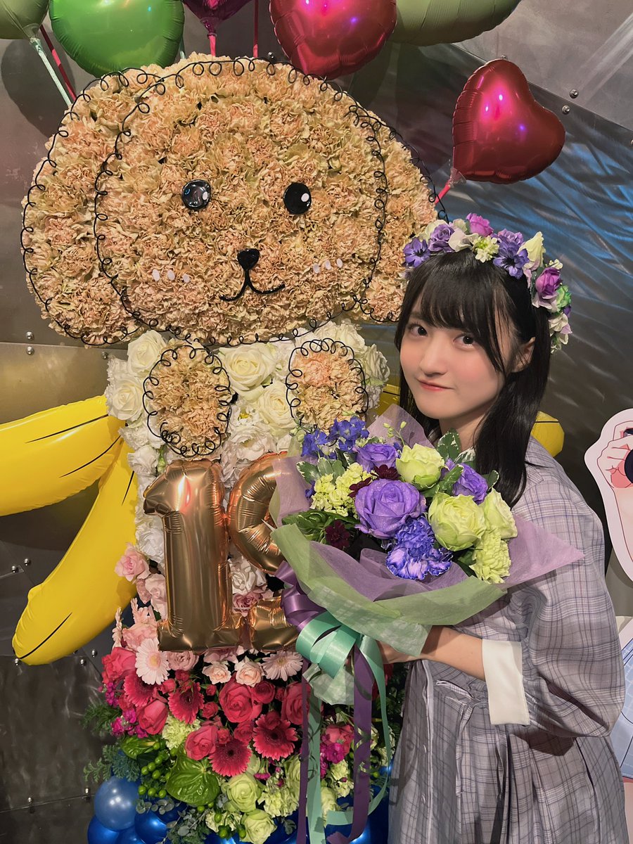 「僕の太陽」公演〜久留島優果生誕祭〜
ありがとうございました🔆

初めての生誕祭！
緑と紫でいっぱいの会場すごく綺麗で嬉しかったです🥲これからもよろしくね。

大好きです！！！

#STU48 #久留島優果生誕祭2024