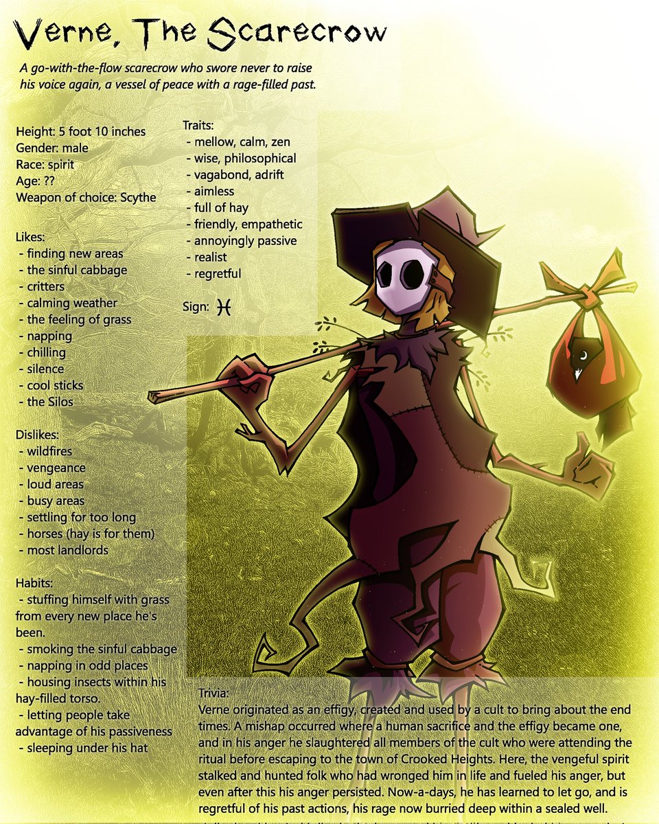 ZielloVoices's tweet photo. I'm very excited to transform into Verne the Scarecrow in @Garden4December's uncanny "Curtainsgrove!"
#voiceactor #indieanimation https://t.co/6H8lw33mY9